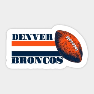 Denver Broncos Sticker